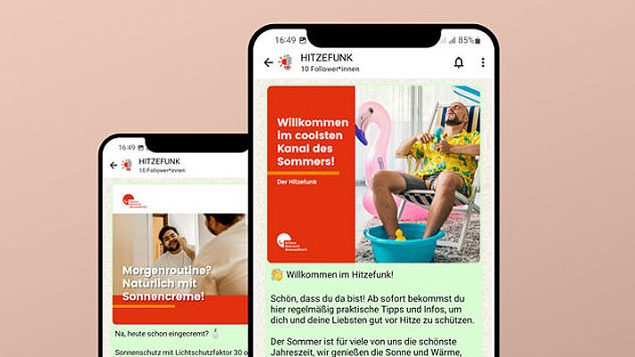 Noch einfacher zum Hitzeschutz informiert sein