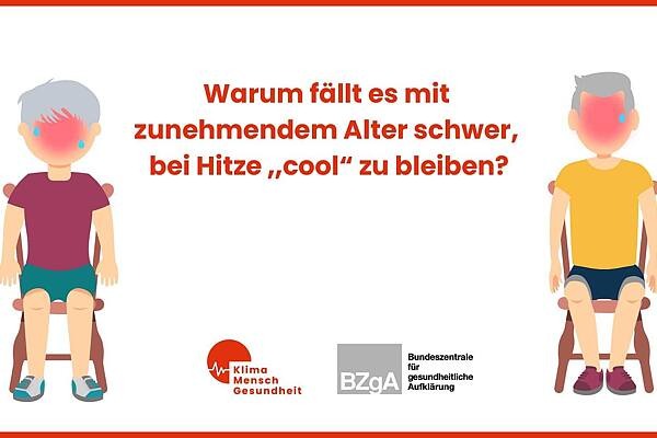 Warum fällt es mit zunehmendem Alter schwer, bei Hitze „cool“ zu bleiben?